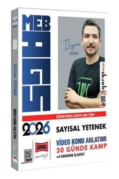 2026 MEB-AGS Öğretmen Adayları İçin Sayısal Yetenek 30 Günde Kamp Kitabı (İlyas Güneş) Yargı Yayınları