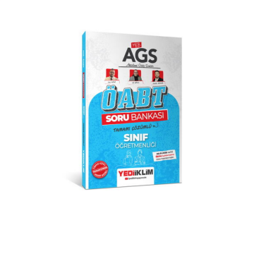 MEB AGS ÖABT Sınıf Öğretmenliği Soru Bankası Yediiklim Yayınları
