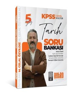 Retro Yayıncılık 2026 KPSS Genel Kültür Tarih Soru Bankası Mehmet Celal Özyıldız
