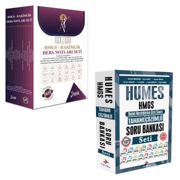 Yetki Yayınları 2025 HMGS Hukuk Mesleklerine Giriş Sınavı Ders Notları ve Dizgi Kitap Humes Tamamı Çözümlü Soru Bankası Seti