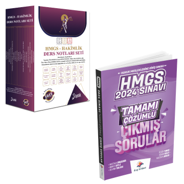 Yetki Yayınları 2025 HMGS Hukuk Mesleklerine Giriş Sınavı Ders Notları ve Dizgi Kitap 2024 Sınavı Tamamı Çözümlü Çıkmış Sorular Seti