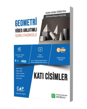 Çap Yayınları Geometri Katı Cisimler Konu Anlatımlı Soru Bankası