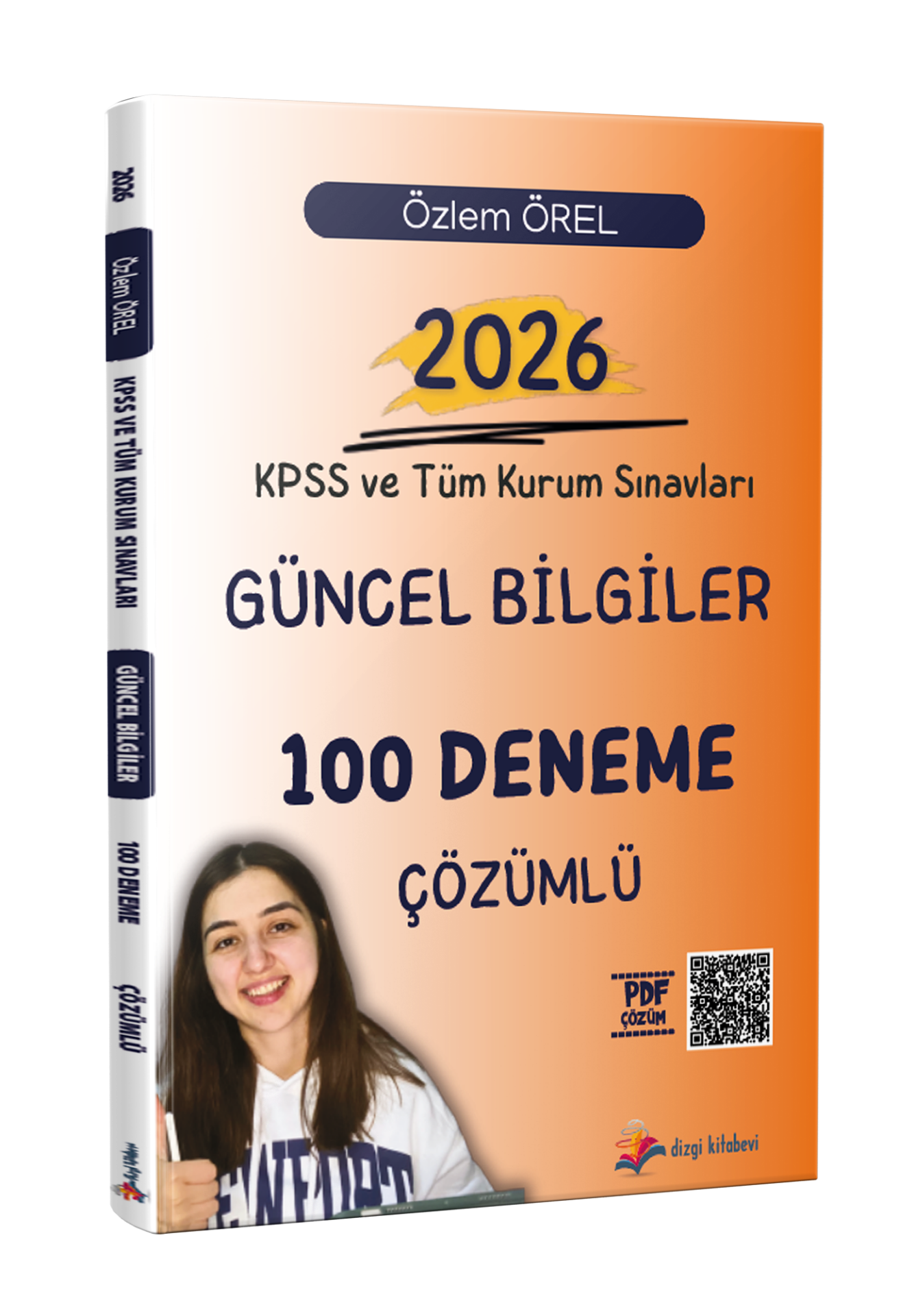 Dizgi Kitap 2026 KPSS ve Tüm Kurum Sınavları Güncel Bilgiler Tamamı PDF Çözümlü 100 Deneme Sınavı Özlem Örel
