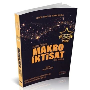 Savaş Yayınları 2020 BEST OF Makro İktisat Soru Bankası