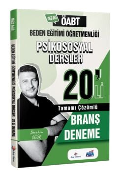 Dizgi Kitap 2026 Meb Ags ÖABT Beden Eğitimi Psikososyal Dersler Tamamı PDF Çözümlü 20'li Branş Deneme İbrahim Ögür