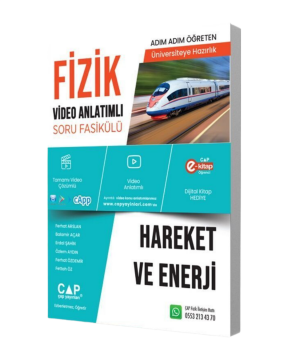 Çap Yayınları Fizik Hareket ve Enerji Konu Anlatımlı Soru Bankası