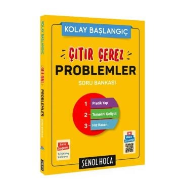 Şenol Hoca Yayınları Çıtır Çerez Problemler Soru Bankası