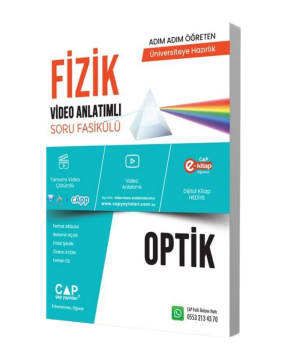 Çap Yayınları Fizik Optik Konu Anlatımlı Soru Bankası