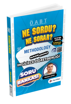 Dizgi Kitap Ne Sordu Ne Sorar Öabt İngilizce Öğretmenliği Methodology Soru Bankası Qr Çözümlü 2025 Hasan Atsız