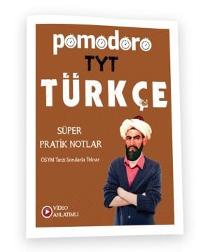 Pomodoro TYT Türkçe Konu Soru Süper Pratik Notlar Pomodoro Yayınları