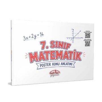 Editör Yayınları 7. Sınıf Matematik Poster Konu Anlatımlı