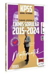 Yargı Yayınları 2025 KPSS Genel Yetenek Matematik 2015-2024 Konularına Göre Düzenlenmiş Tamamı Çözümlü Çıkmış Sorular