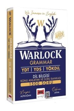 Yargı Yayınları YDT YDS YÖKDİL Warlock Grammar Dil Bilgisi Konu Anlatımı ve Soru Bankası (1500 Soru)
