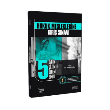 2026 HMGS 5 Özgün Deneme Çözümlü İlken Yayınları