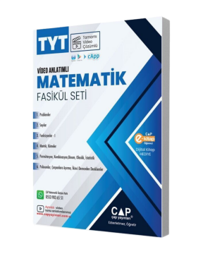 Çap Yayınları TYT Matematik Seti Tamamı Video Çözümlü