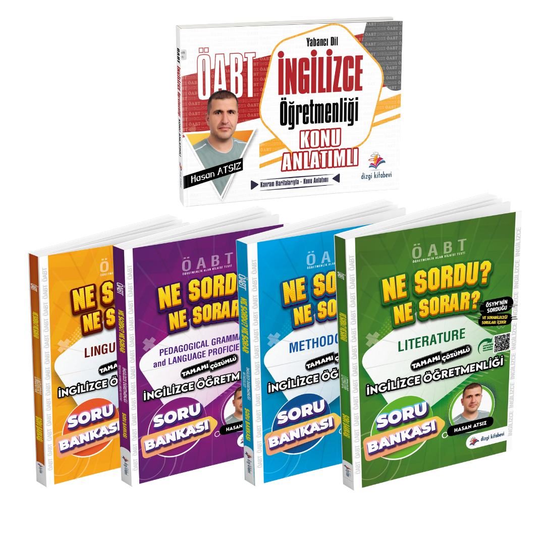 Dizgi Kitap Öabt İngilizce Öğretmenliği Kazandıran Set 2025 Hasan Atsız