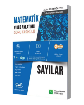 Çap Yayınları Matematik Sayılar Konu Anlatımlı Soru Bankası