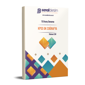 KPSS GENEL KÜLTÜR COĞRAFYA 15 DENEME - MEHMET ZOR