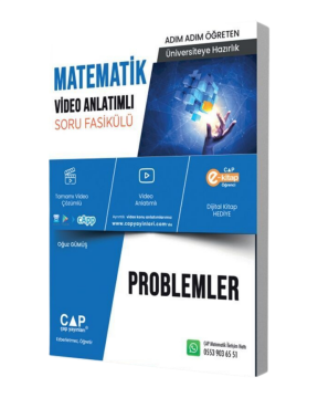 Çap Yayınları Matematik Problemler Konu Anlatımlı Soru Bankası