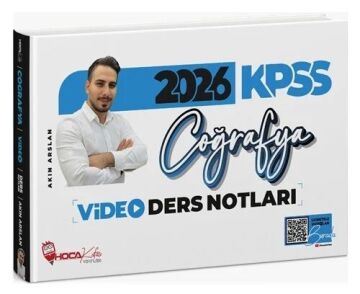 2026 KPSS Coğrafya Video Ders Notları - Akın Arslan Hoca Kafası Yayınları