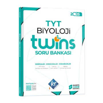 KR Akademi 2026 TYT Twins Biyoloji Soru Bankası