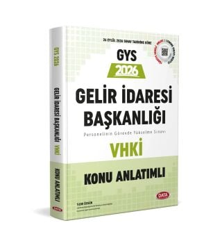 Data Yayınları GYS Gelir İdaresi Başkanlığı VHKİ Konu Anlatımlı