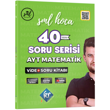 KR Akademi SML Hoca AYT Matematik 40 Soru Serisi Video Soru Kitabı