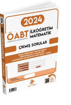 Dizgi Kitap MEB-AGS ÖABT İlköğretim Matematik Öğretmenliği Video Çözümlü 2024 Sınavı Tek Fasikül Orijinal Çıkmış Sorular