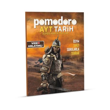 Pomodoro AYT Tarih Konu Soru Süper Pratik Notlar Pomodoro Yayınları