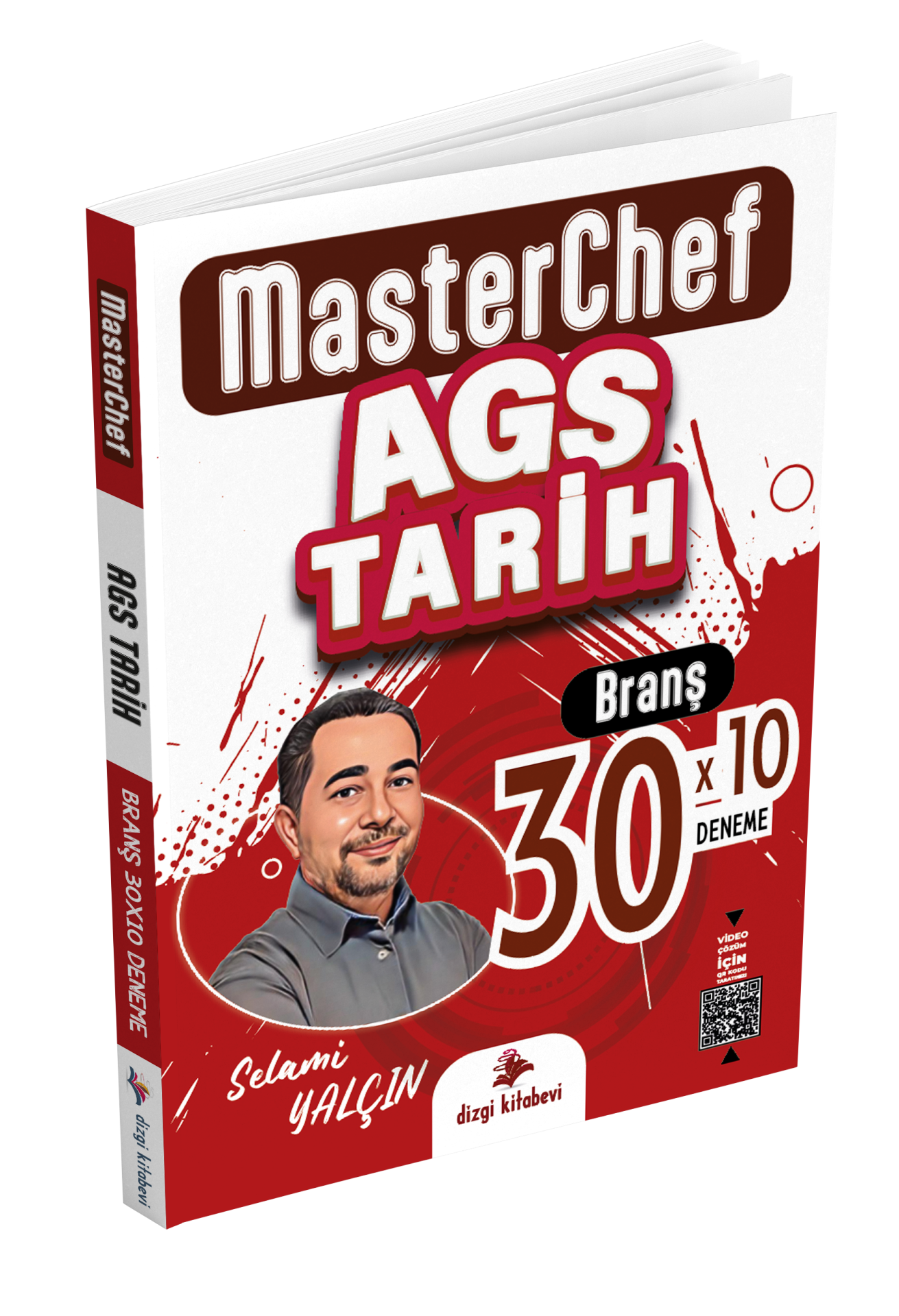 Dizgi Kitap 2025 MasterChef MEB AGS Tarih Tamamı Video Çözümlü 30 Branş Deneme Selami Yalçın