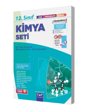 Çap Yayınları 12. Sınıf Kimya Anadolu Seti