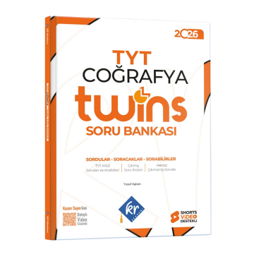 KR Akademi 2026 TYT Twins Coğrafya Soru Bankası