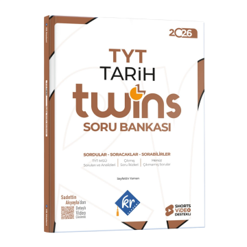 KR Akademi 2026 TYT Twins Tarih Soru Bankası