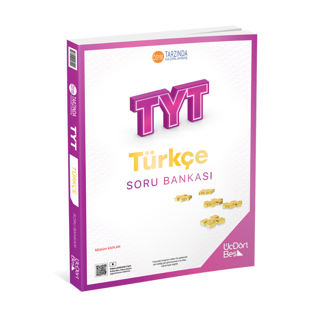 2026 TYT Türkçe Soru Bankası Üç Dört Beş Yayınları