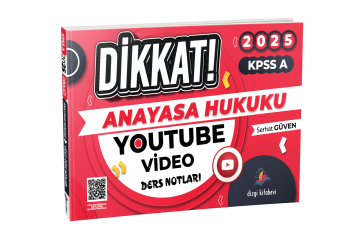 Dizgi Kitap Dikkat Kpss A Anayasa Hukuku Video Ders Notları ve Soru Bankası Seti 2025 Serhat Güven