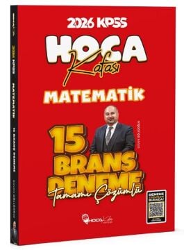 2026 KPSS Matematik 15 Deneme Çözümlü - Güven Göllüoğlu Hoca Kafası Yayınları