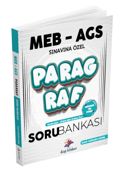 Dizgi Kitap 2025 MEB AGS Sınavına Özel Paragraf Soru Bankası İlkay Gökçen Günel