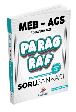 Dizgi Kitap 2025 MEB AGS Sınavına Özel Paragraf Soru Bankası İlkay Gökçen Günel