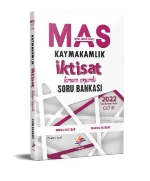 Dizgi Kitap Mas İktisat Çözümlü Soru Bankası 2022