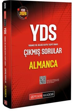 2026 YDS Almanca Çıkmış Sorular Pegem Yayınları
