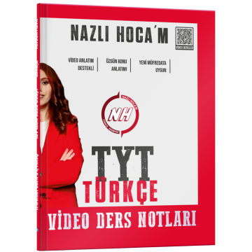 KR Akademi Nazlı Hocam TYT Türkçe Video Ders Kitabı