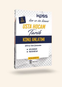 2024 Usta Hocam Kpss Lisans Ve Ön Lisans Tarih Konu Anlatımı Künçe Yayınları