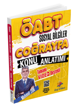 Dizgi Kitap KPSS ÖABT Sosyal Bilgiler Coğrafya Konu Anlatımı 2024