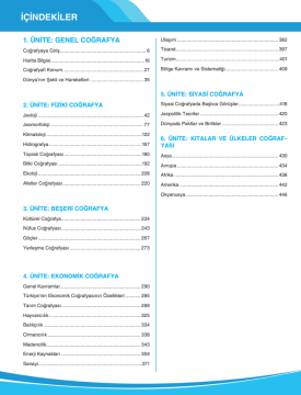 Dizgi Kitap 2026 KPSS ÖABT Sosyal Bilgiler Coğrafya Konu Anlatımı