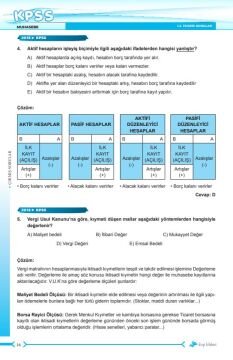 Dizgi Kitap 2026 KPSS A Muhasebe Konularına Göre Tasnif Edilmiş Son 11 Yıl Tamamı Çözümlü Orijinal Çıkmış Sorular Mehmet Elmas (2015-2025)