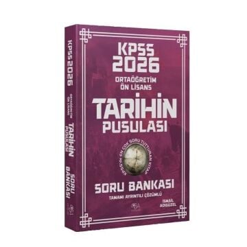 CBA Yayınları 2026 KPSS Lise Ortaöğretim Ön Lisans Tarihin Pusulası Çözümlü Soru Bankası - İsmail Adıgüzel
