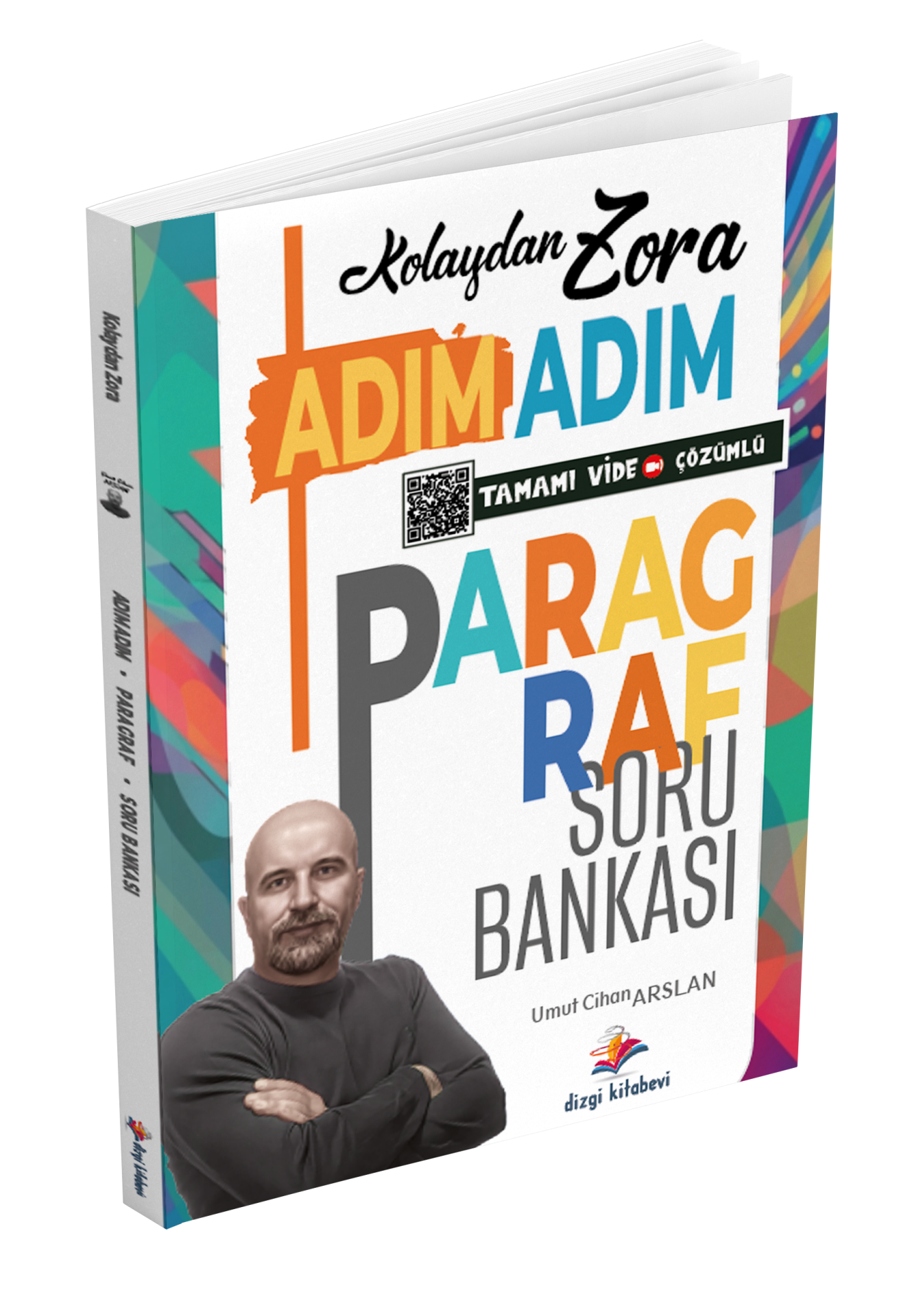Dizgi Kitap 2026 Kolaydan Zora Adım Adım Paragraf Tamamı Video Çözümlü Soru Bankası Umut Cihan Arslan