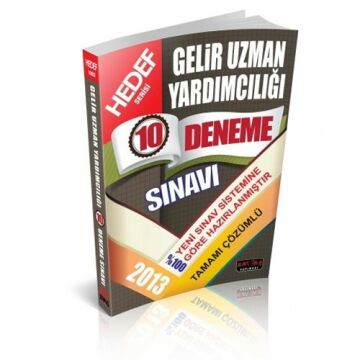 Savaş Yayınları Gelir Uzmanlığı ve Yardımcılığı Sınavı 10 Deneme