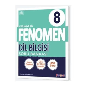 Fenomen Okul Yayınları 8. Sınıf Dil Bilgisi Fenomen Soru Bankası