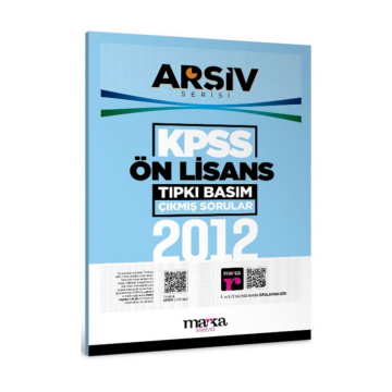 Marka Yayınları 2012 Ön Lisans Genel Yetenek Genel Kültür Tıpkı Basım Çıkmış Sorular Tamamı Video Çözümlü